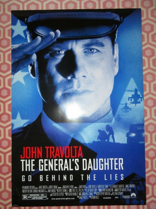 THE GENERAL'S DAUGHTER US ONE SHEET  ROLLED POSTER JOHN TRAVOLTA 1999