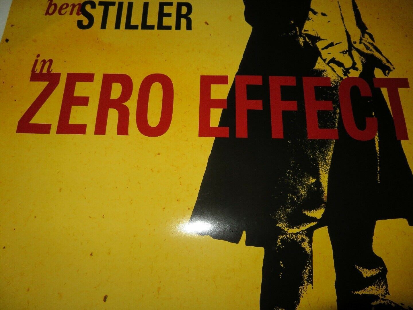 ZERO EFFECT US ONE SHEET  ROLLED POSTER BILL PULLMAN BEN STILLER 1998