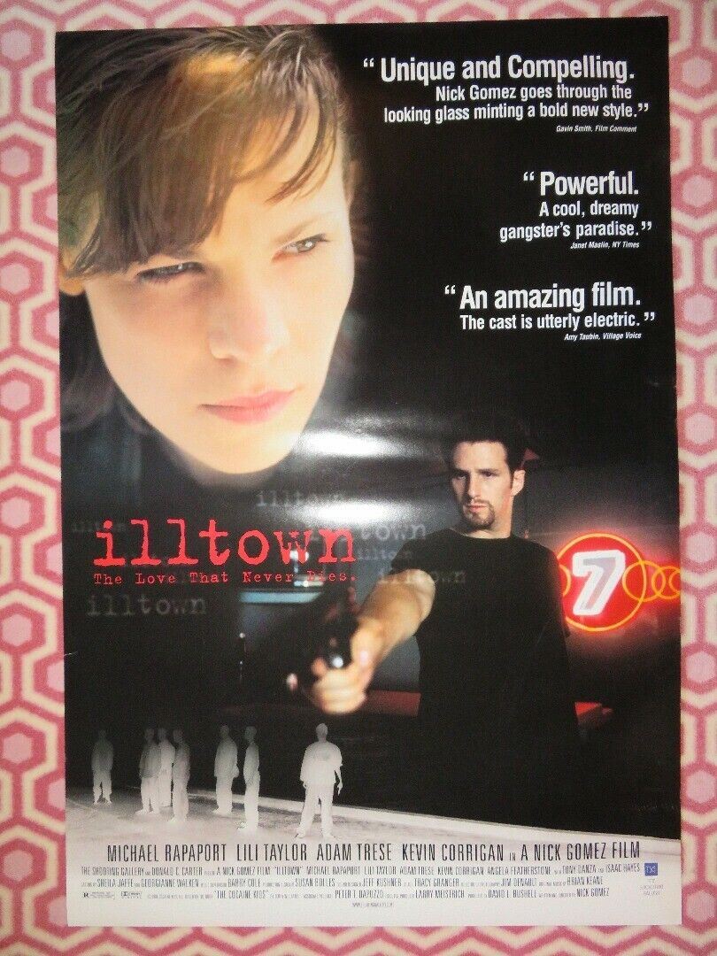 ILLTOWN US ONE SHEET ROLLED POSTER MICHAEL RAPAPORT LILI TAYLOR 1996