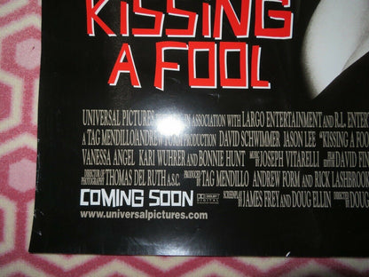 KISSING A FOOL US ONE SHEET ROLLED POSTER DAVID SCHWIMMER JASON LEE