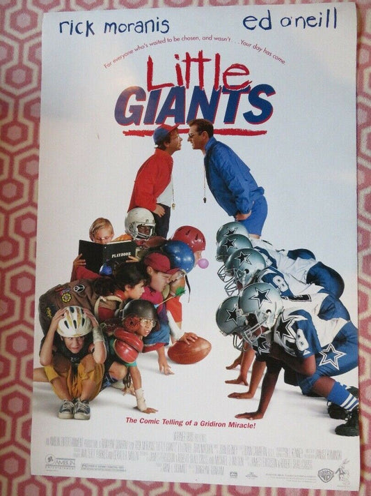 LITTLE GIANTS US ONE SHEET  ROLLED POSTER RICK MORANIS ED O'NEILL 1994