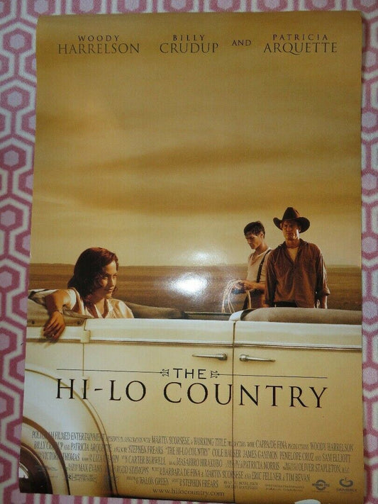 THE HI-LO COUNTRY US ONE SHEET  ROLLED POSTER WOODY HARRELSON 1998