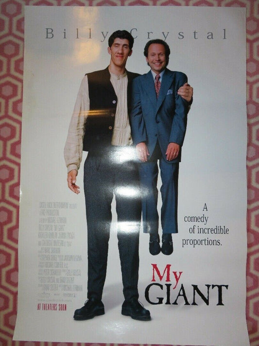 MY GIANT US ONE SHEET  ROLLED POSTER BILLY CRYSTAL  1998