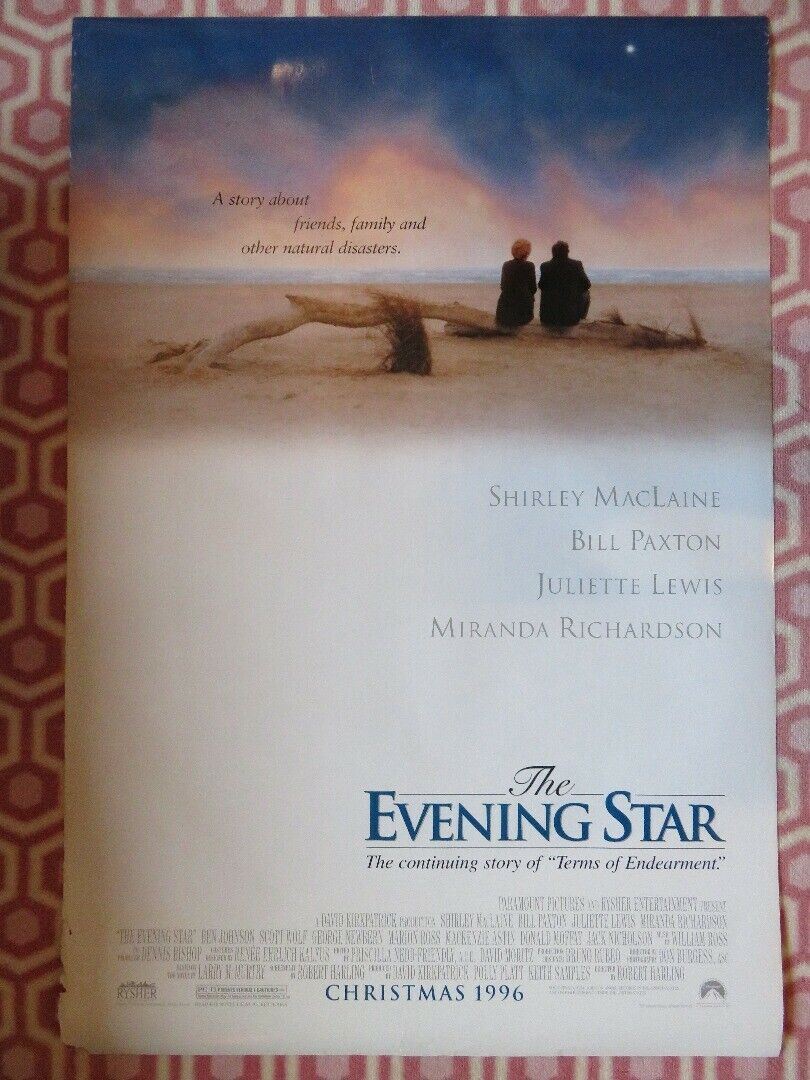 THE EVENING STAR US ONE SHEET ROLLED POSTER BILL PAXTON 1996