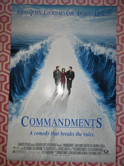 COMMANDMENTS US ONE SHEET  ROLLED POSTER COURTNEY COX  AIDAN QUINN '97