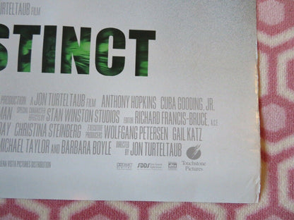 INSTINCT US ONE SHEET ROLLED POSTER ANTHONY HOPKINS CUBA GODING JR.