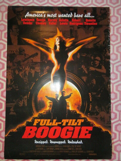 FULL-TILT BOOGIE US ONE SHEET ROLLED POSTER QUENTIN TARANTINO 1997