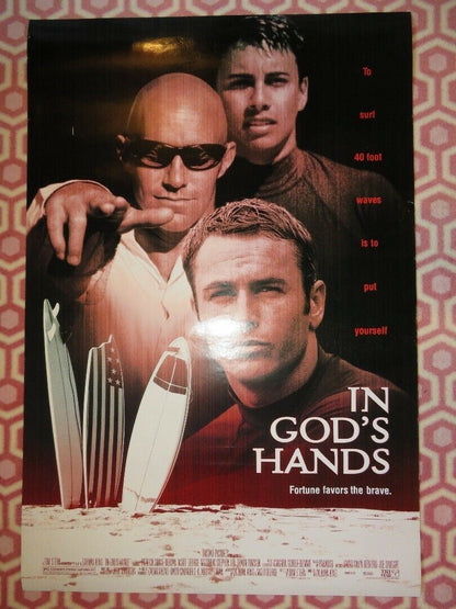 IN GOD'S HANDS US ONE SHEET ROLLED POSTER SHANE DORIAN 1998