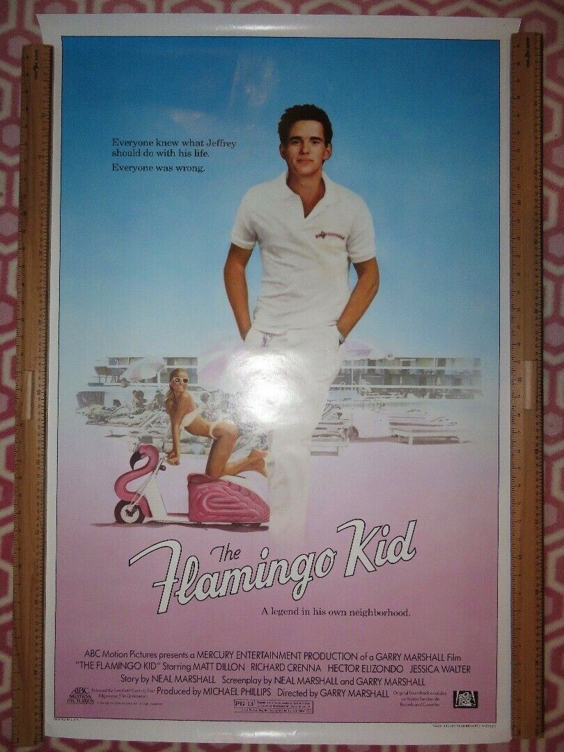 THE FLAMINGO KID US ONE SHEET ROLLED POSTER MATT DILLION 1984