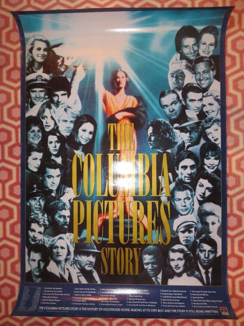 THE COLUMBIA PICTURE STORY US ONE SHEET ROLLED POSTER 1991