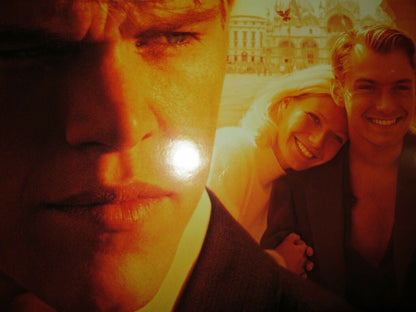 THE TALENTED MR RIPLEY US ONE SHEET ROLLED POSTER MATT DAMON JUDE LAW