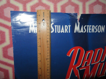 RADIOLAND MURDERS VHS POSTER US ONE SHEET ROLLED POSTER MARY STUART