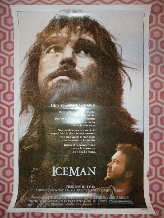 ICEMAN US ONE SHEET ROLLED POSTER TIMONTHY HUTTON 1984