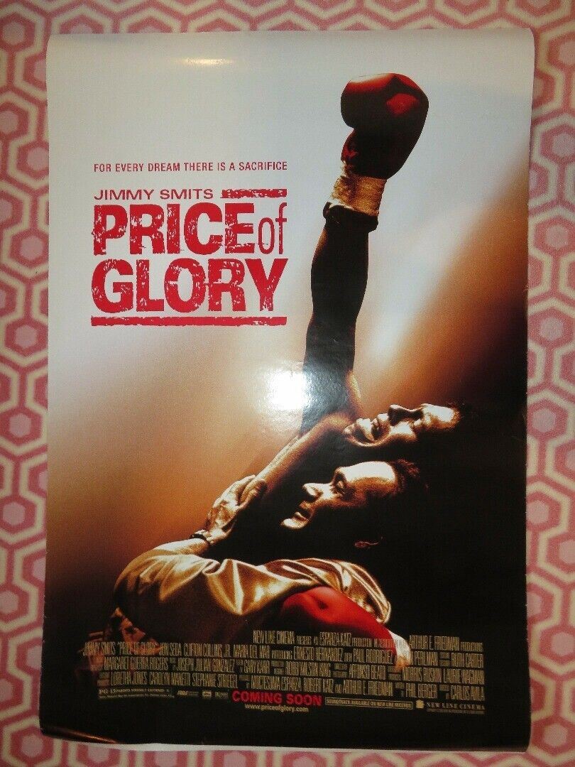 PRICE OF GLORY US ONE SHEET ROLLED POSTER JIMMY SMITS JON SEDA 2000