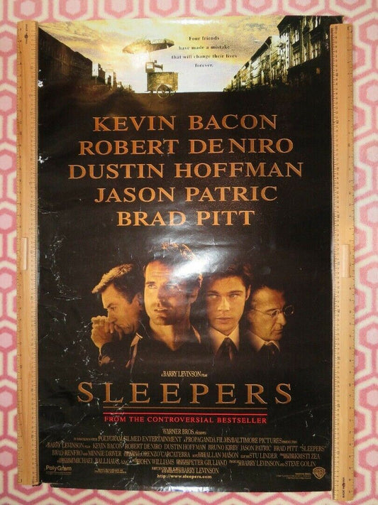 SLEEPERS US ONE SHEET ROLLED POSTER BACON DENIRO HOFFMAN PITT 1972