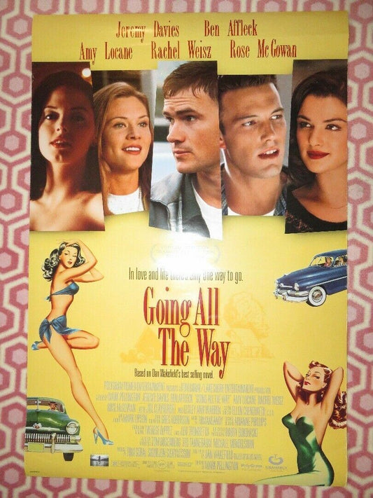 GOING ALL THE WAY US ONE SHEET ROLLED POSTER BEN AFFLECT RACHEL WEISZ