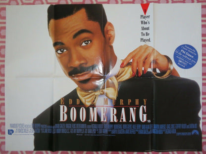 BOOMERANG BRITISH QUAD (30"x40") POSTER EDDIE MURPHY HALLE BERRY MARTIN LAWRENCE