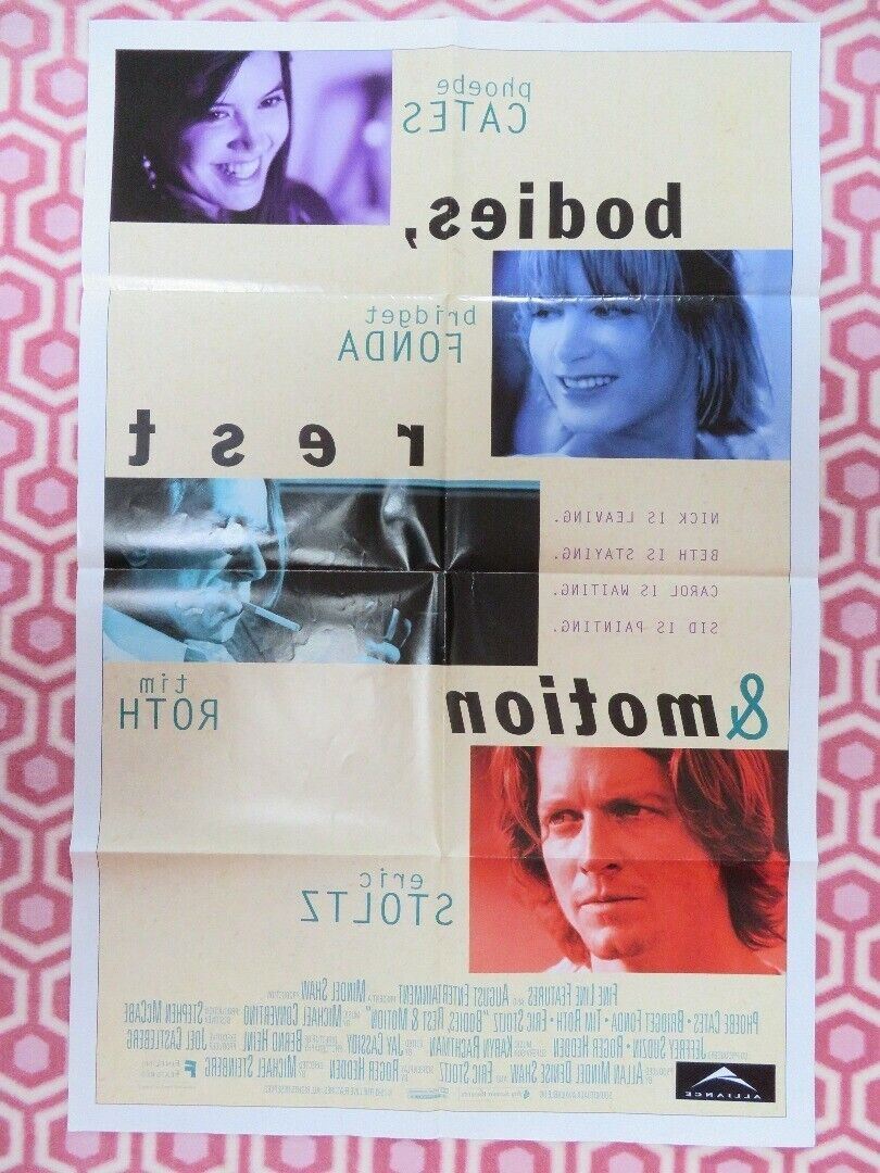 BODIES, REST & MOTION US ONE SHEET  POSTER PHOEBE CATES BRIDGET FONDA