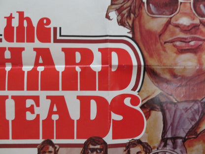 THE HARD HEADS US ONE SHEET  POSTER SCOTT MACKENZIE BOB RIDELY 1974