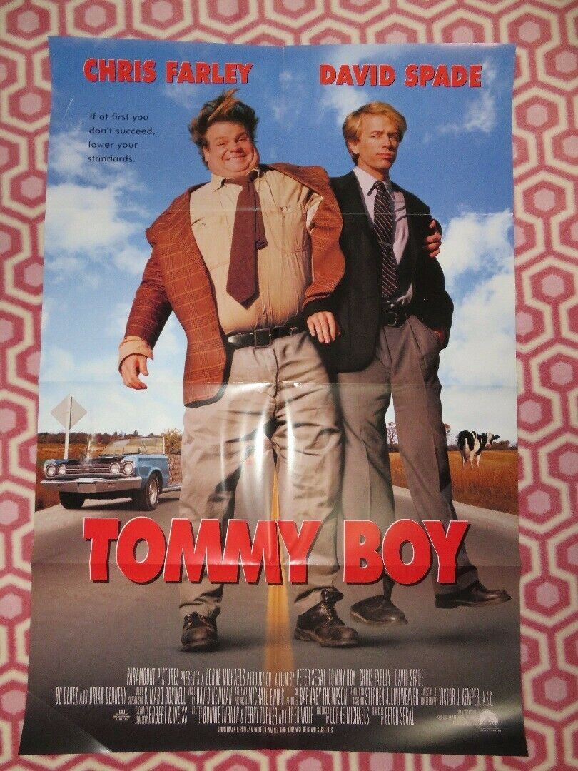 TOMMY BOY US ONE SHEET  POSTER DAVID SPADE CHRIS FARLEY  1995