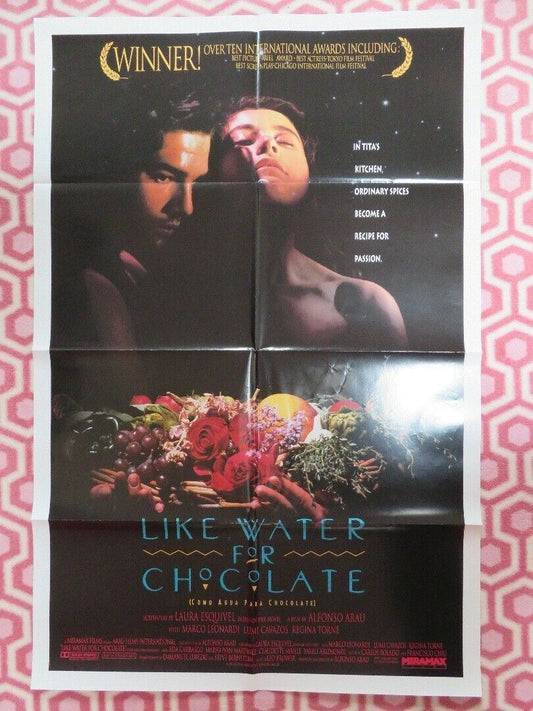 LIKE WATER FOR CHOCOLATE / Como agua para chocolate US ONE SHEET POSTER 1992