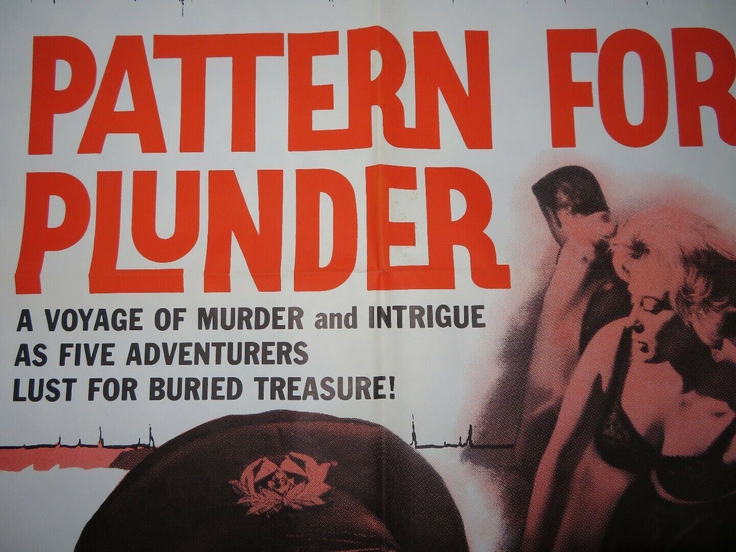 PATTERN FOR PLUNDER / OPERATION MERMAID US ONE SHEET  POSTER 1963