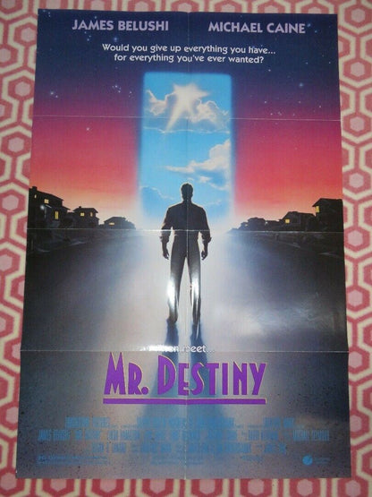 MR. DESTINY US ONE SHEET POSTER MICHAEL CAINE LINDA HAMILTON 1990