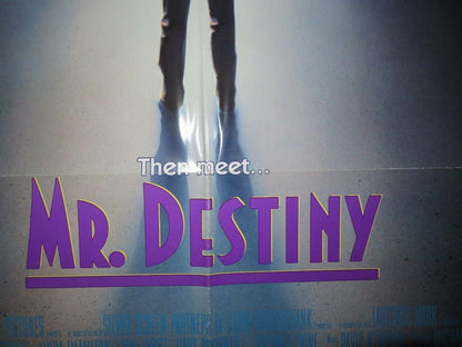 MR. DESTINY US ONE SHEET POSTER MICHAEL CAINE LINDA HAMILTON 1990