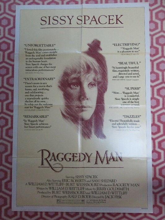 RAGGEDY MAN US ONE SHEET POSTER SISSY SPACEK 1981