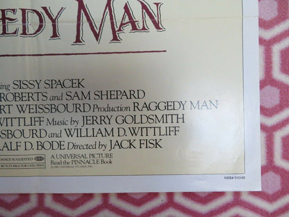 RAGGEDY MAN US ONE SHEET POSTER SISSY SPACEK 1981