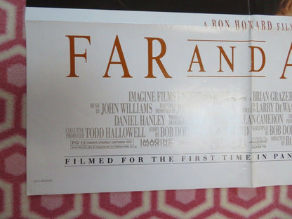 FAR AND AWAY US ONE SHEET  POSTER NICOLE KIDMAN TOM CRUIZ  1992