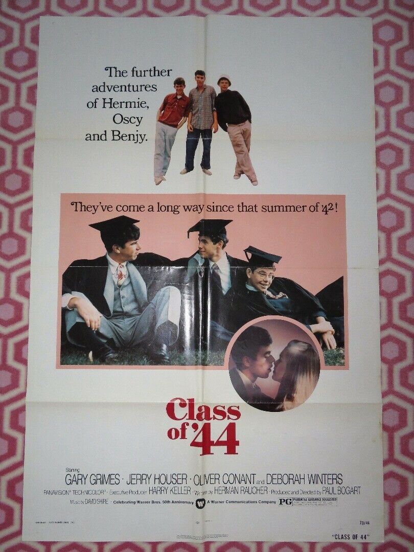 CLASS OF 44 US ONE SHEET  POSTER GARY GRIMES JERRY HOUSER 1973