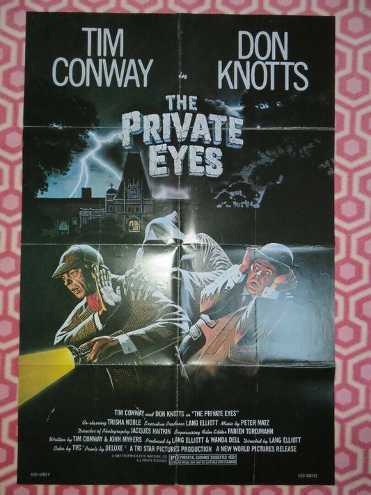 THE PRIVATE EYES US ONE SHEET  POSTER TIM CONWAY DON KNOTTS 1980