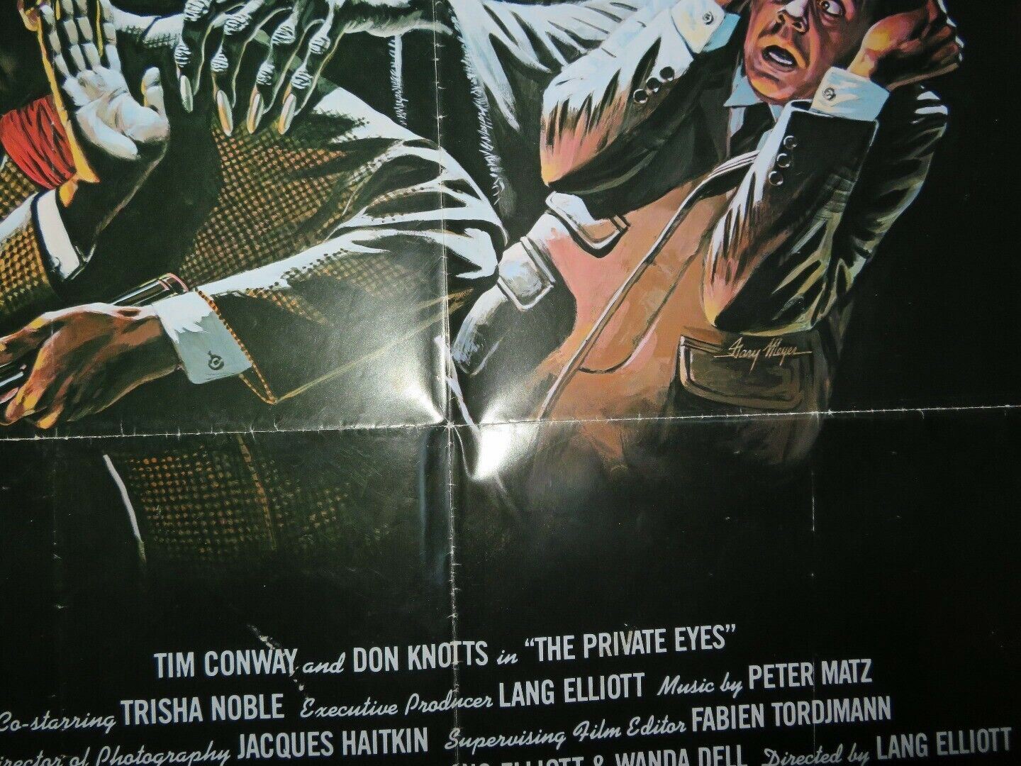 THE PRIVATE EYES US ONE SHEET  POSTER TIM CONWAY DON KNOTTS 1980