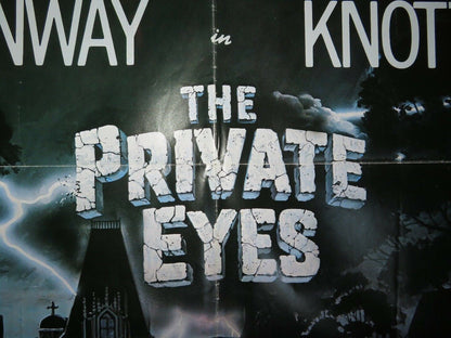 THE PRIVATE EYES US ONE SHEET  POSTER TIM CONWAY DON KNOTTS 1980