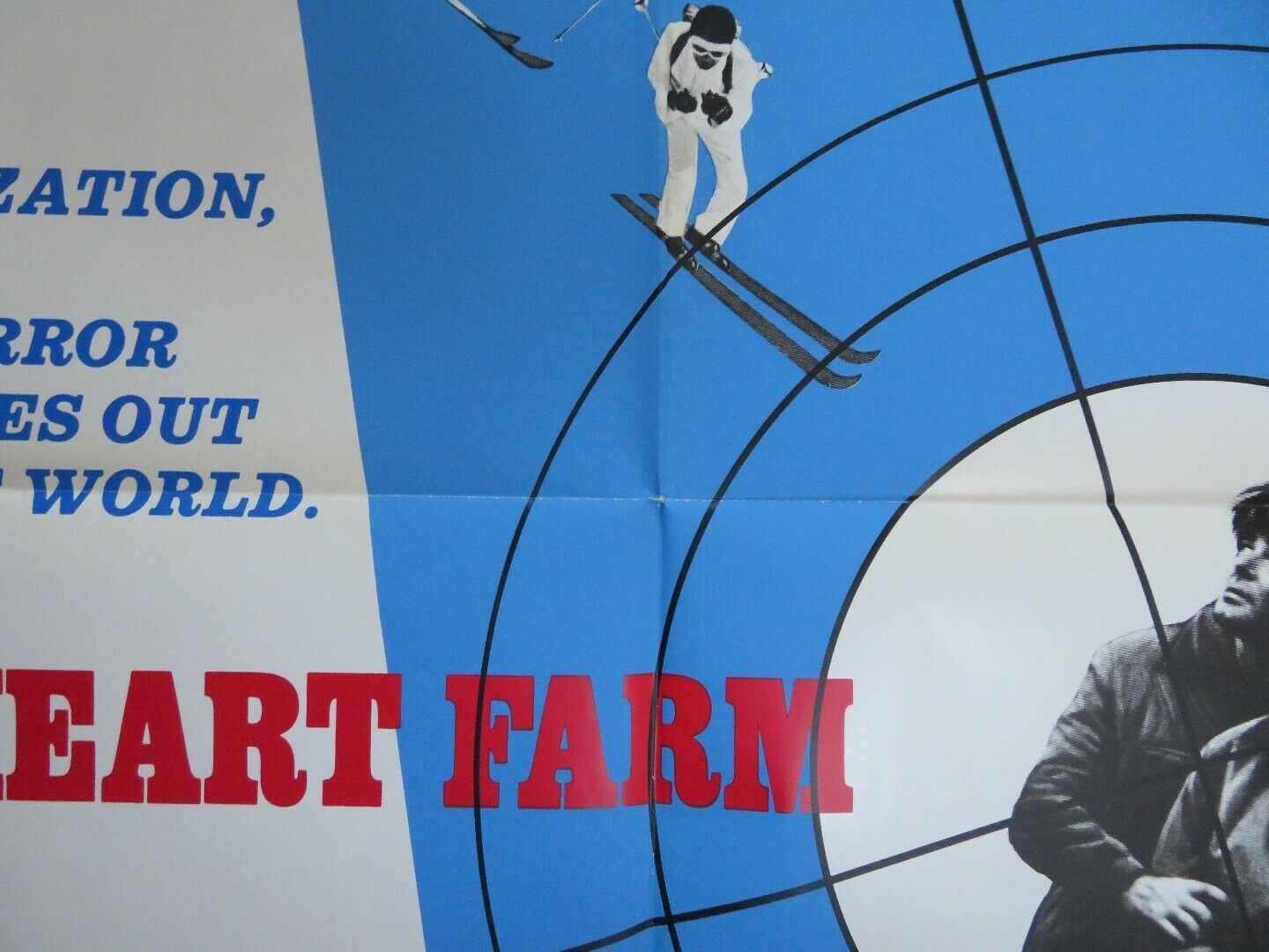 THE HEART FARM / Only Way Out Is Dead US ONE SHEET POSTER SANDY DENNIS