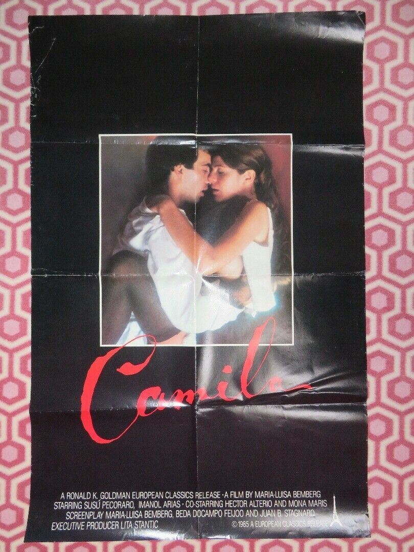 CAMILA US ONE SHEET  POSTER SUSU PECORARO 1985