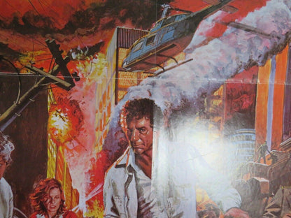 CITY ON FIRE US ONE SHEET  POSTER BARRY NEWMAN SUSAN CLARK 1979