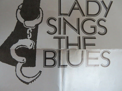 LADY SINGS THE BLUE US ONE SHEET  POSTER DIANA ROSS BILLY DEE WILLIAMS