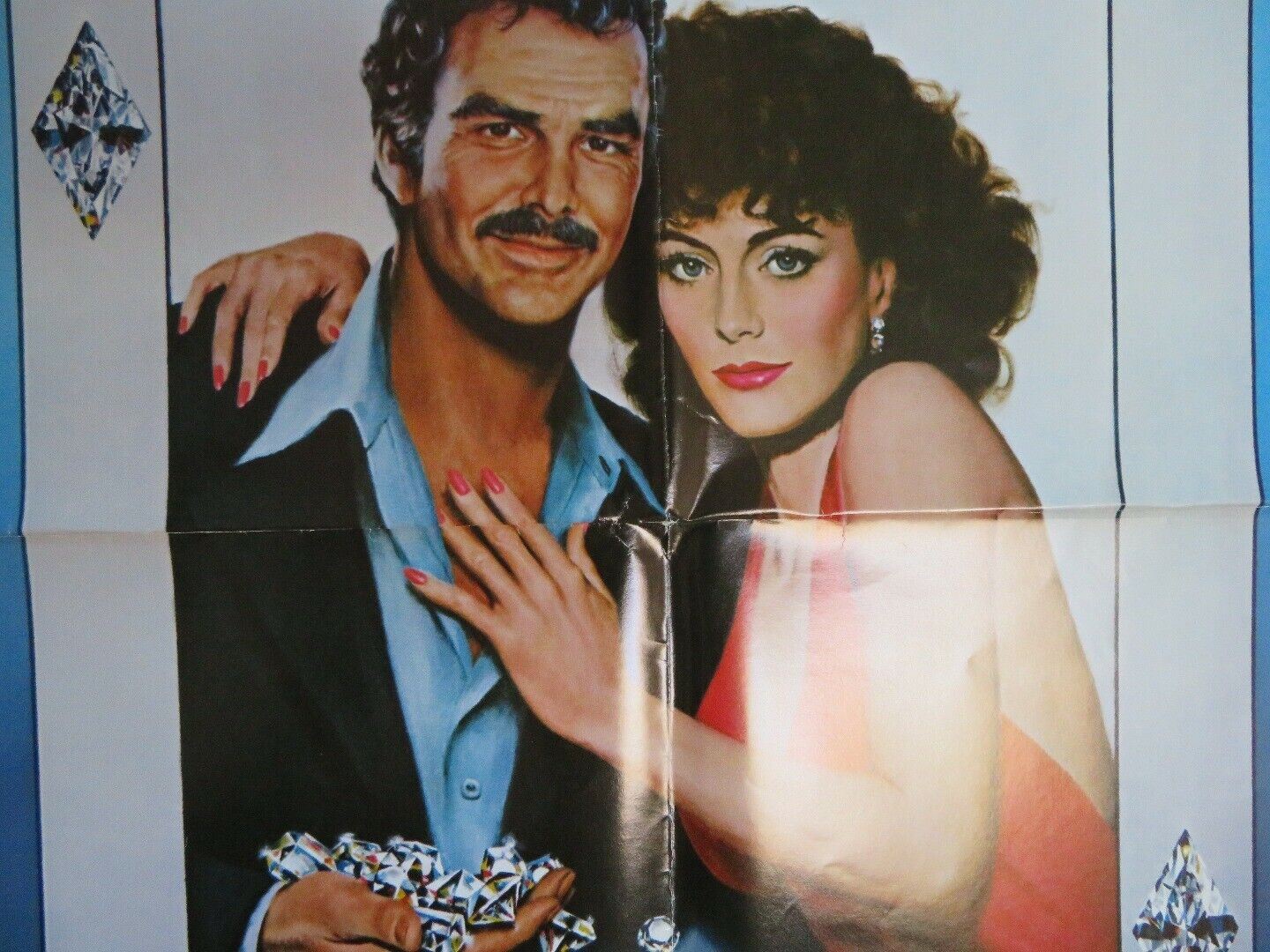 ROUGH CUT US ONE SHEET  POSTER BURT RETNOLDS DAVID NIVEN 1980