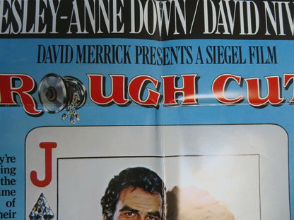 ROUGH CUT US ONE SHEET  POSTER BURT RETNOLDS DAVID NIVEN 1980