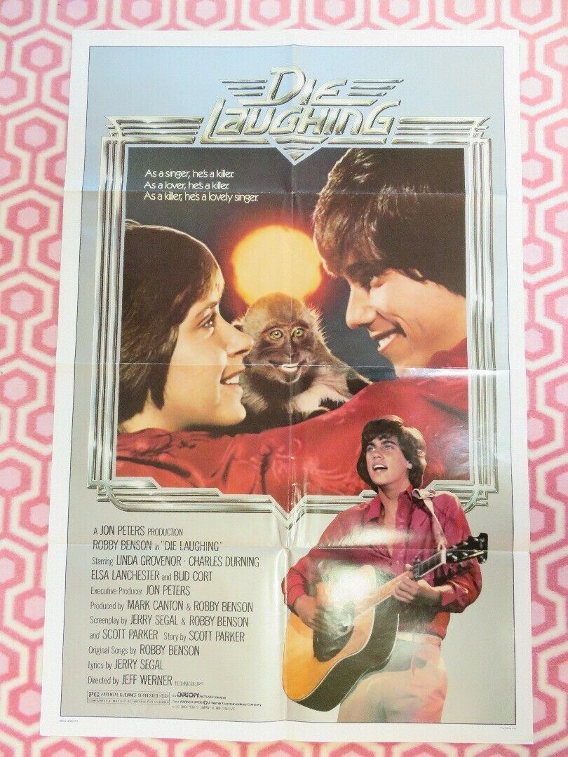 DIE LAUGHING US ONE SHEET POSTER ROBBY BENSON BUD CORT 1980