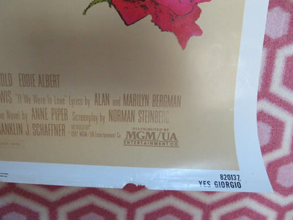 YES GIORGIO US ONE SHEET POSTER LUCIANO PAVAROTTI 1982