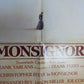 MONSIGNOR US ONE SHEET  POSTER CHRISTOPHER REEVE 1982