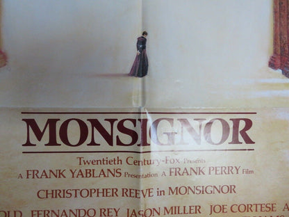 MONSIGNOR US ONE SHEET  POSTER CHRISTOPHER REEVE 1982