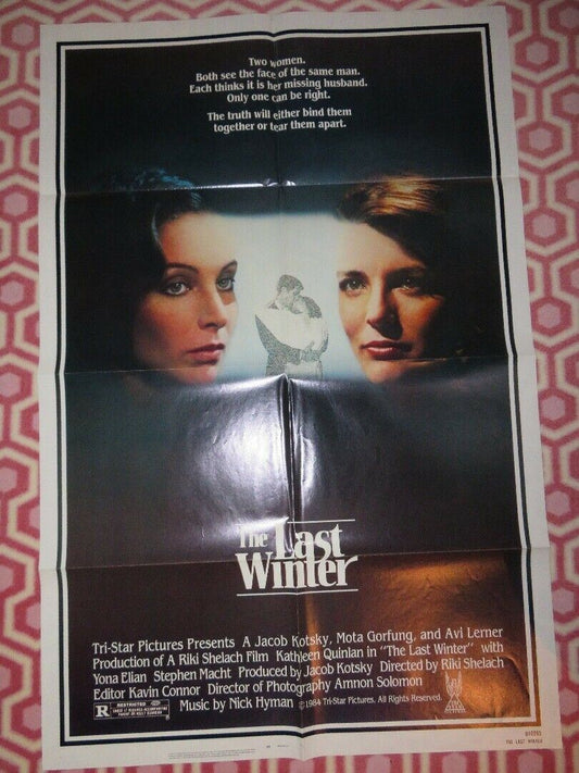 THE LAST WINTER US ONE SHEET  POSTER KATHLEEN QUINLAN YONA ELIAN 1984