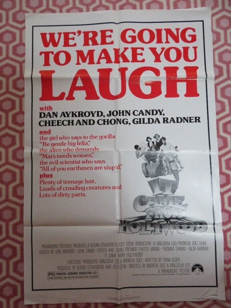 IT CAME FROM HOLLYWOOD US ONE SHEET  POSTER DAN AYKROYD JOHN CANDY 1982