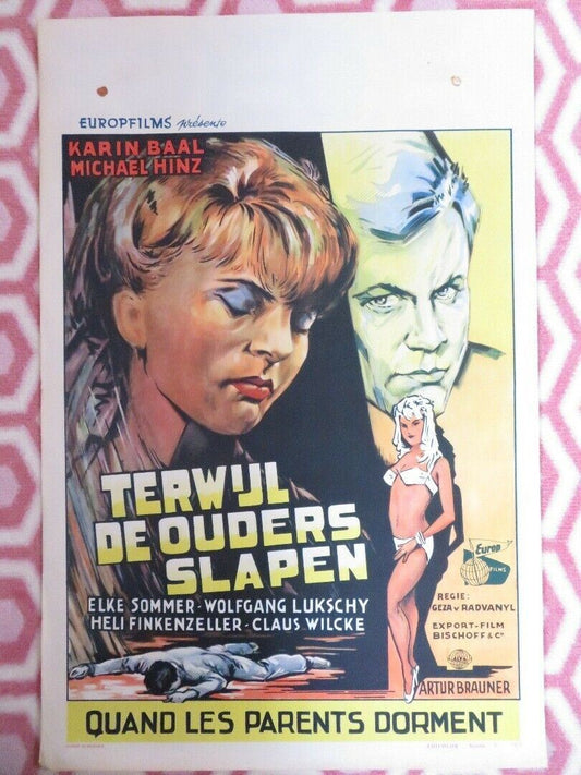 TERWILL DE OUDERS SLAPEN/ Und sowas nennt sich Leben BELGIUM (22"x 14.5")POSTER