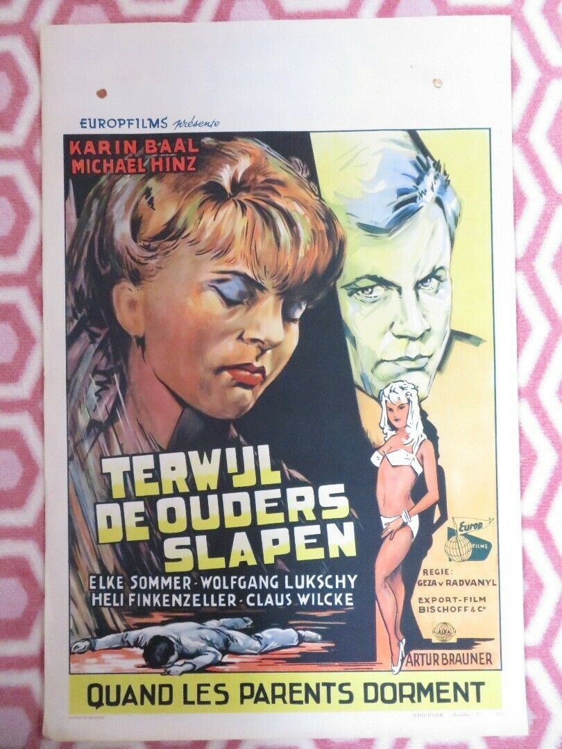 TERWILL DE OUDERS SLAPEN/ Und sowas nennt sich Leben BELGIUM (22"x 14.5")POSTER