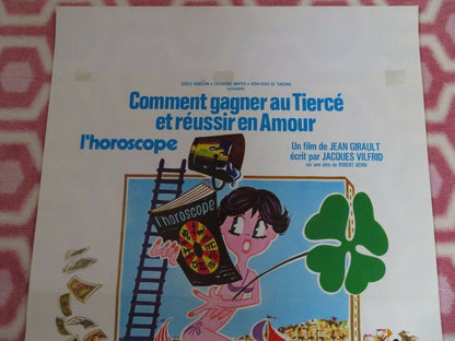 L'HOROSCOPE/Horoscope BELGIUM (21.5"x 14") POSTER EVELYNE BUYLE 1978